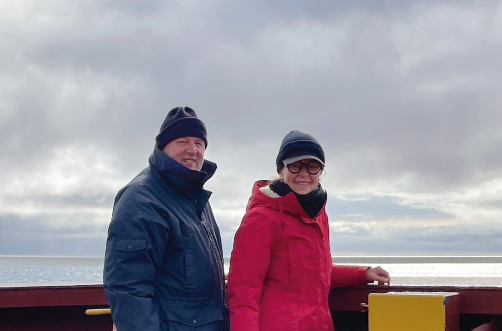 Pallusseck und Seils an Deck der MS Helle Ritscher