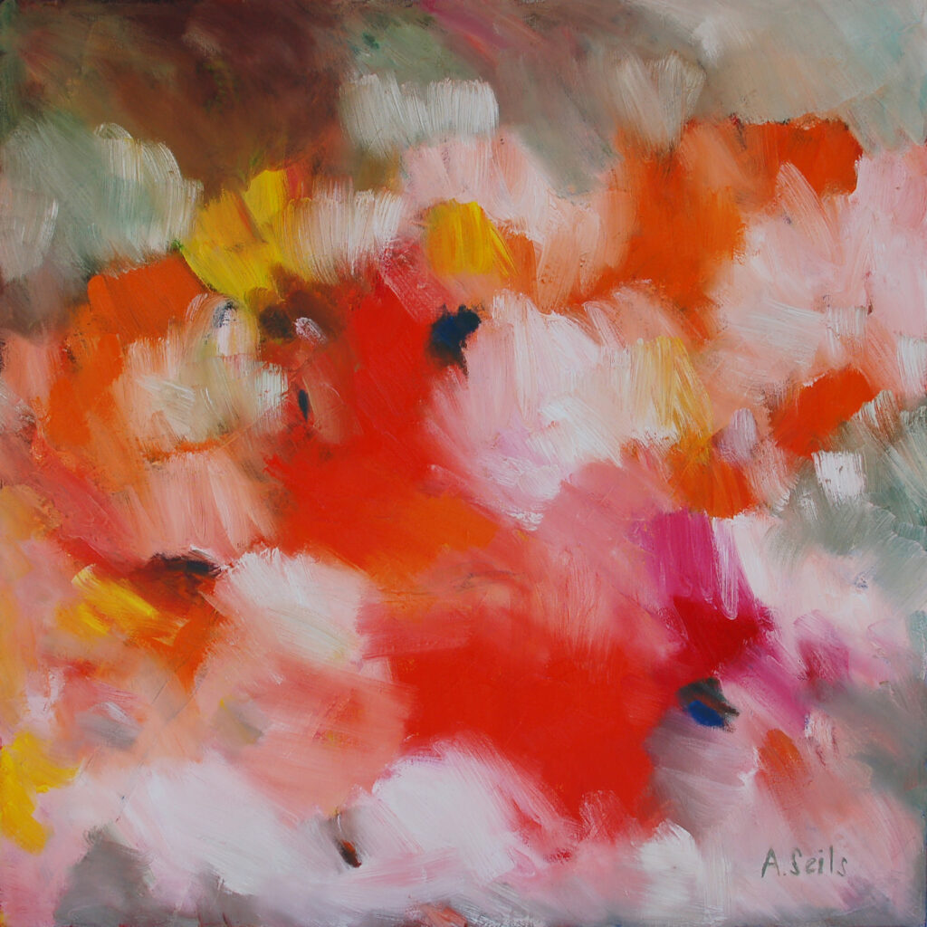Florale Malerei, &Ouml;lgem&auml;lde, contemporary art by Alexandra Seils