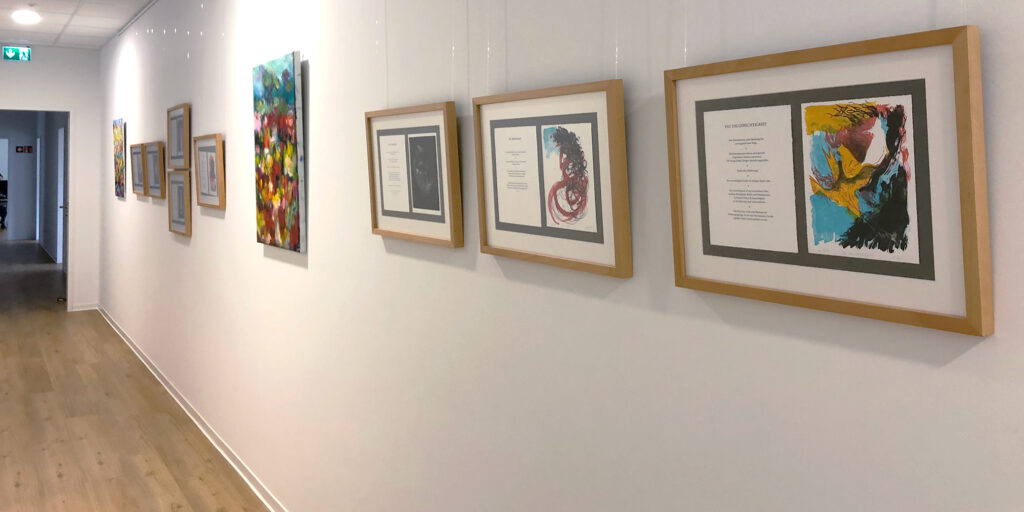 Kunst von Alexandra Seils mieten. Hier bei Ostsee Medizintechnik in L&uuml;beck