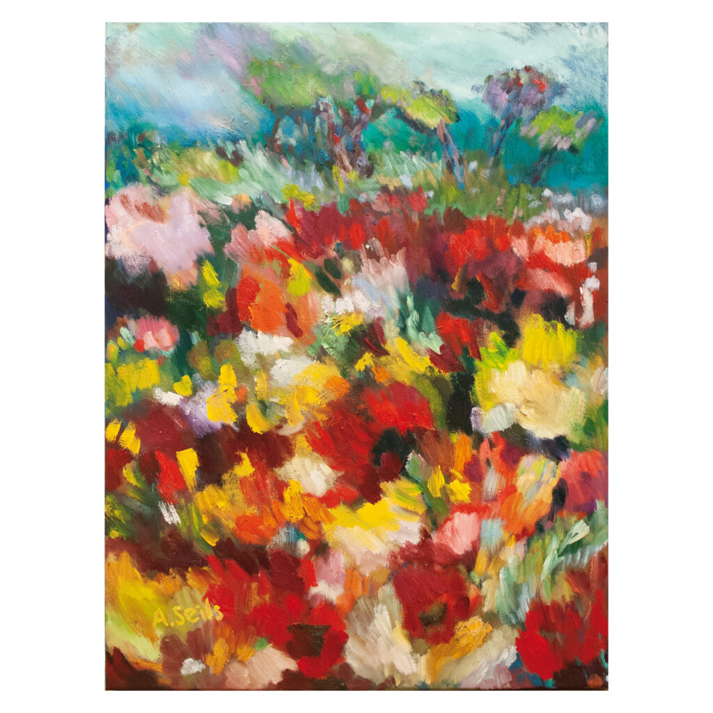 Florale Malerei, &Ouml;lgem&auml;lde, contemporary art by Alexandra Seils